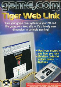 Tiger Web Link Game.Com US box art